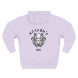 Kraken's Ink Three-Panel Fleece Hoodie