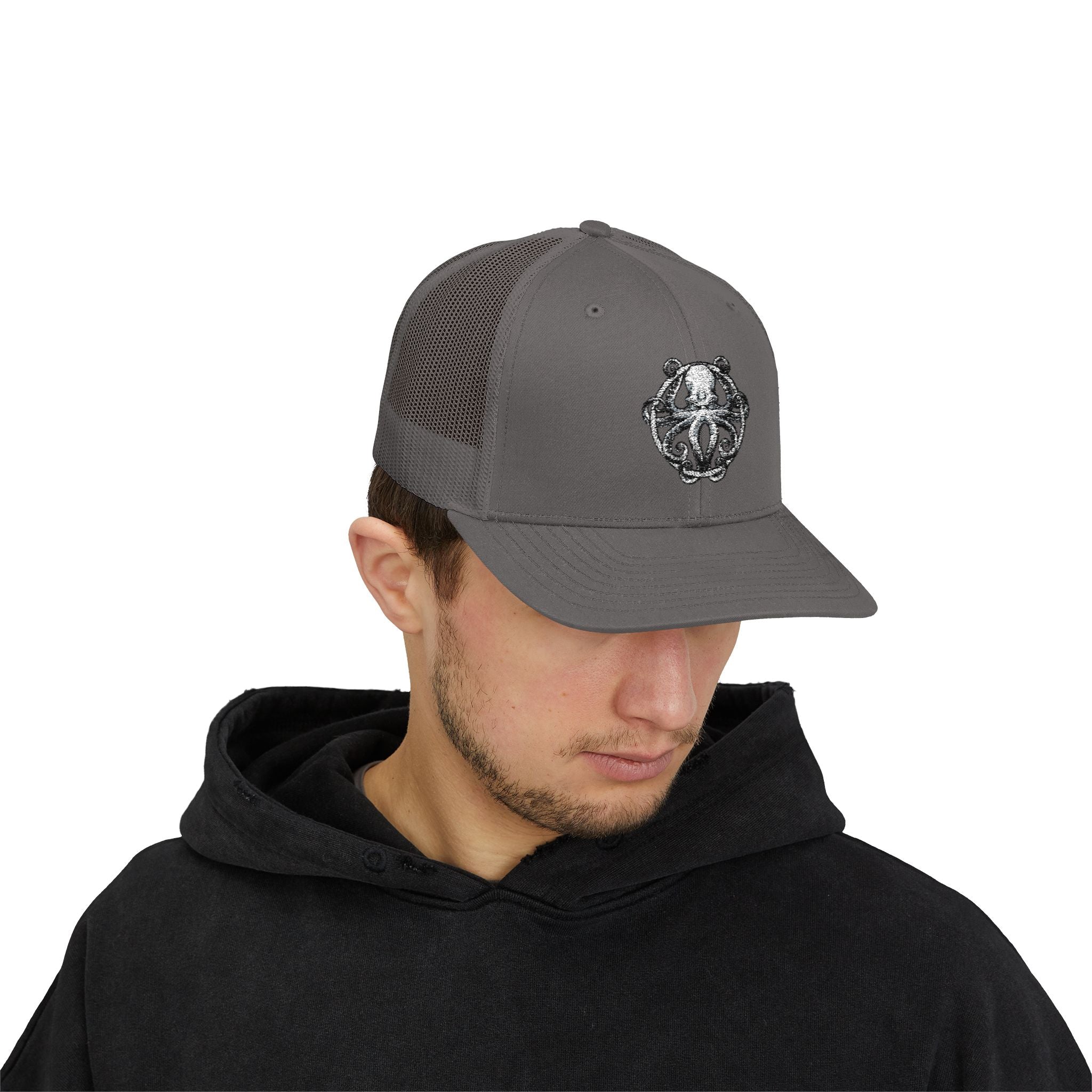 Kraken's Ink Snapback Trucker Cap