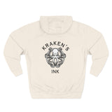 Kraken's Ink Three-Panel Fleece Hoodie