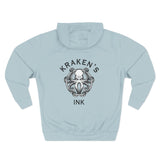 Kraken's Ink Three-Panel Fleece Hoodie