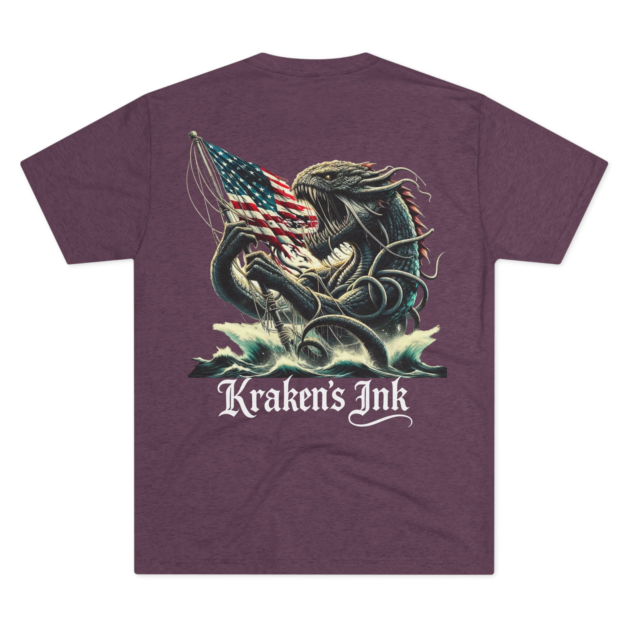 Kraken's Ink Patriot Unisex T-Shirt