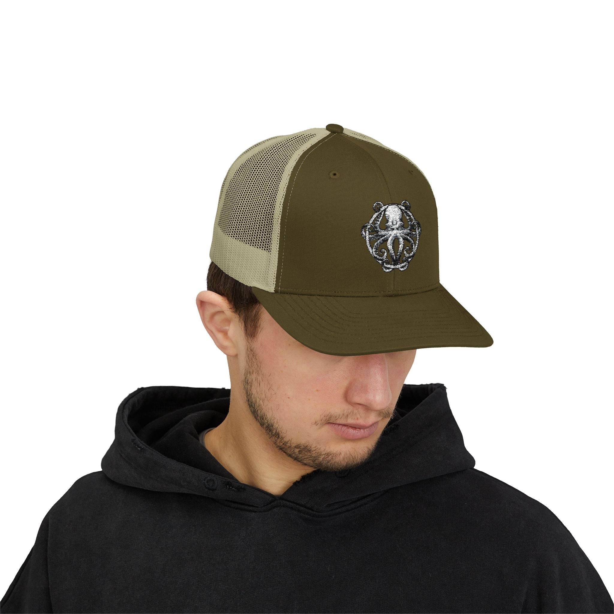 Kraken's Ink Snapback Trucker Cap