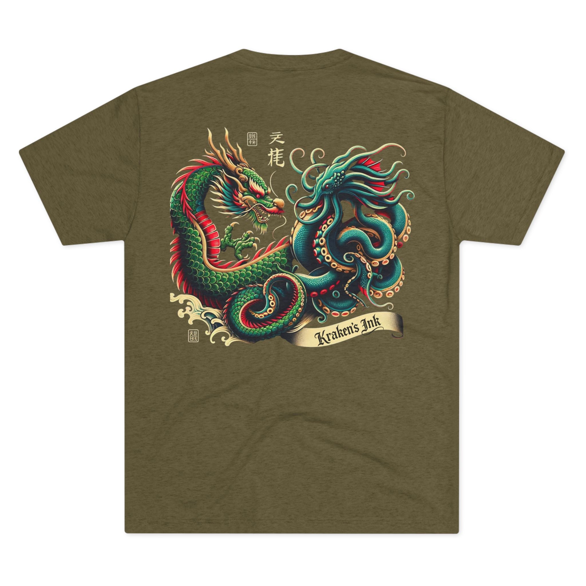 Kraken's Ink Ancient Dragon Unisex T-Shirt