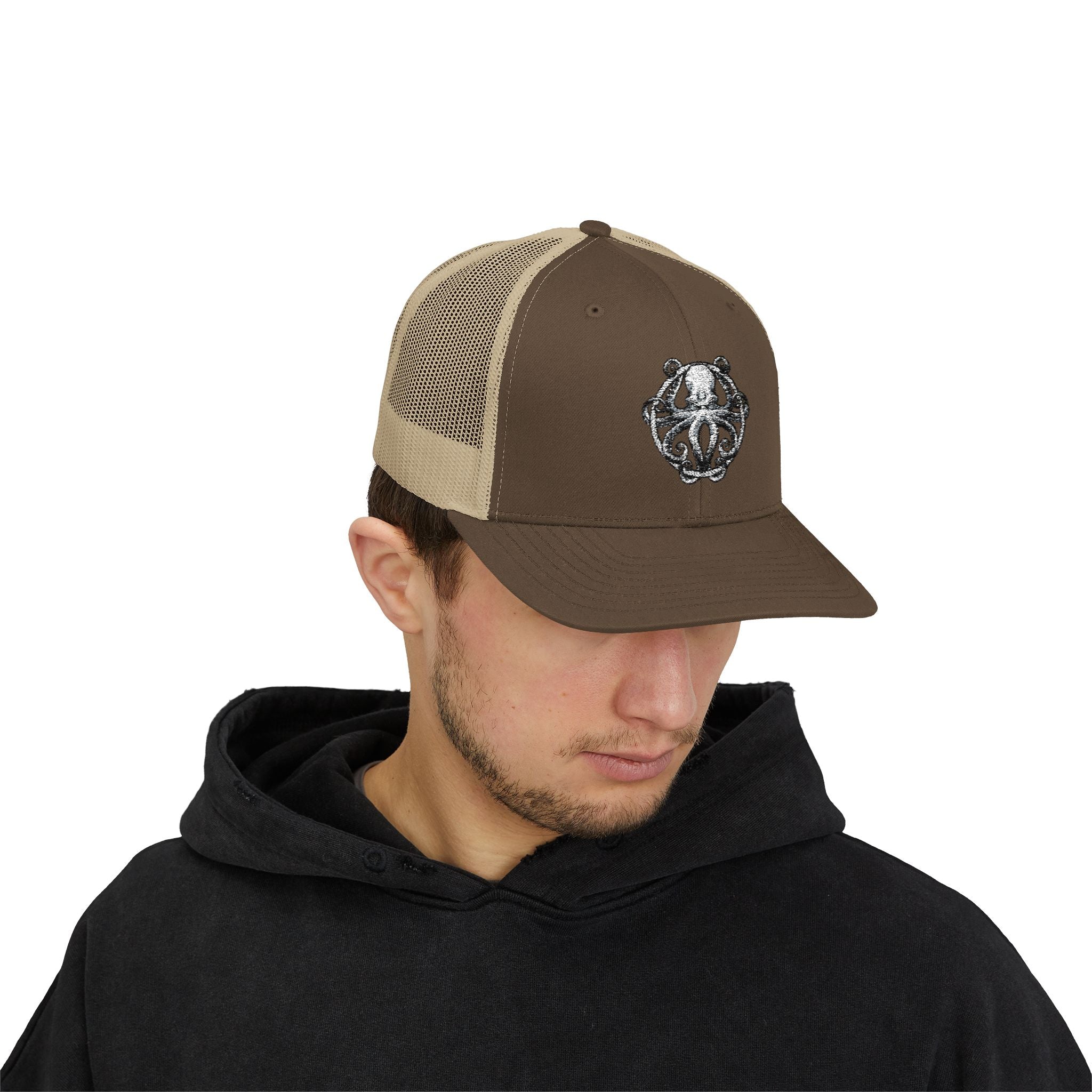 Kraken's Ink Snapback Trucker Cap