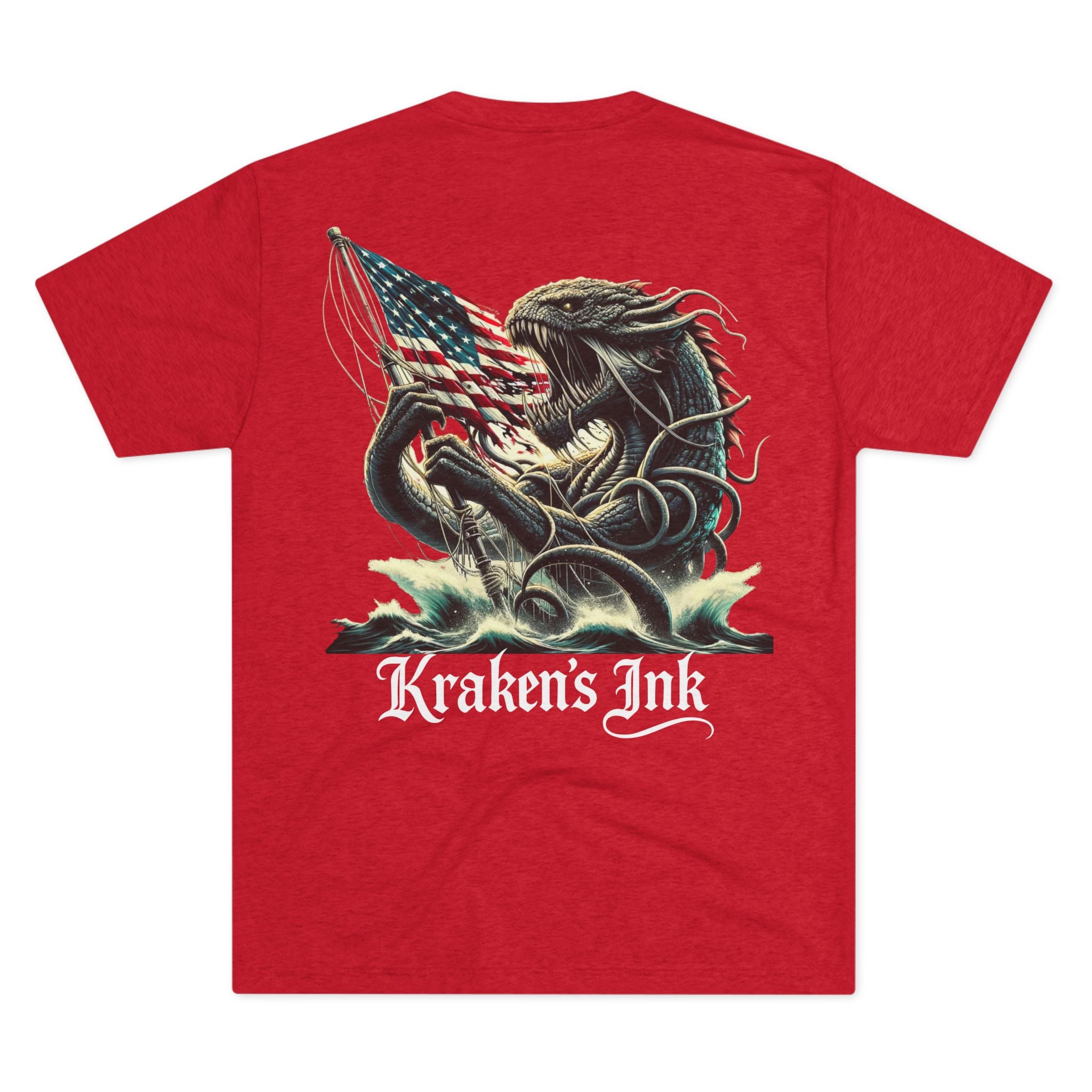 Kraken's Ink Patriot Unisex T-Shirt