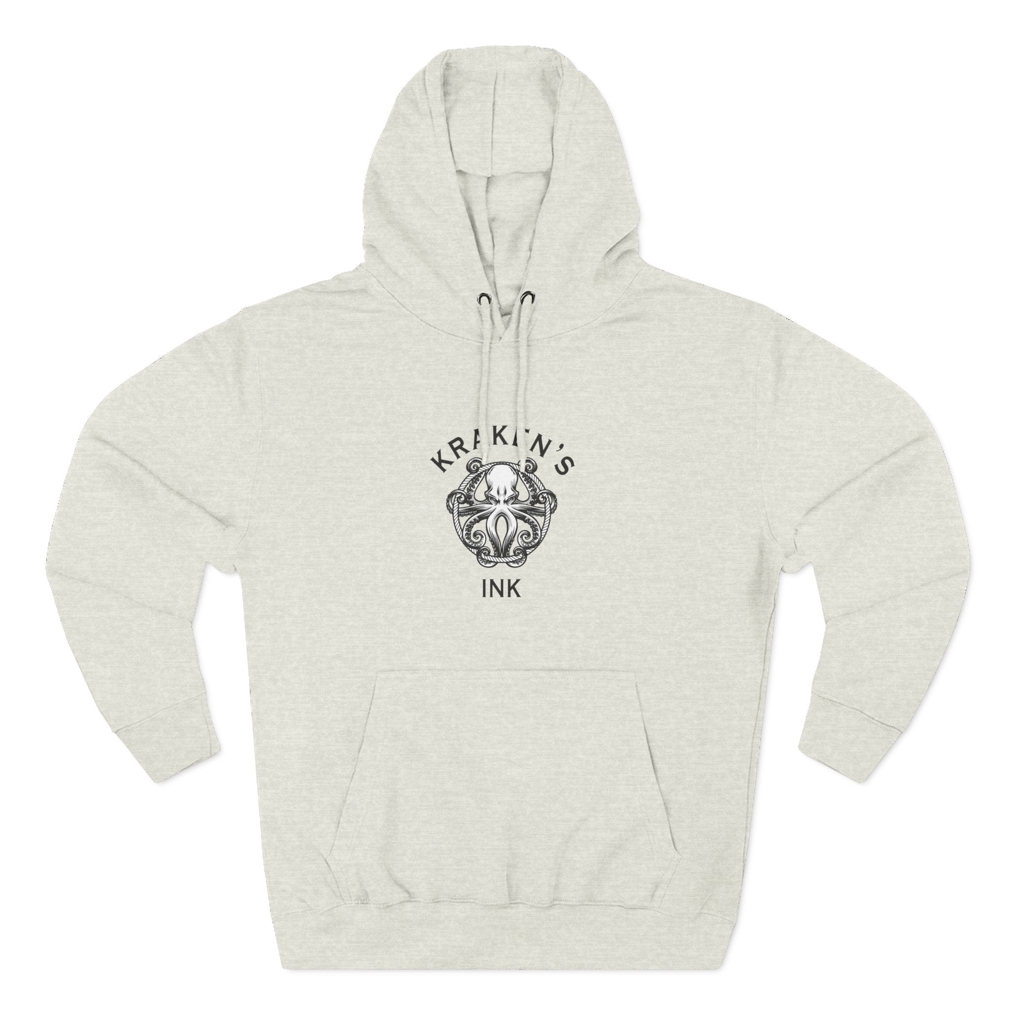 Kraken's Ink Three-Panel Fleece Hoodie