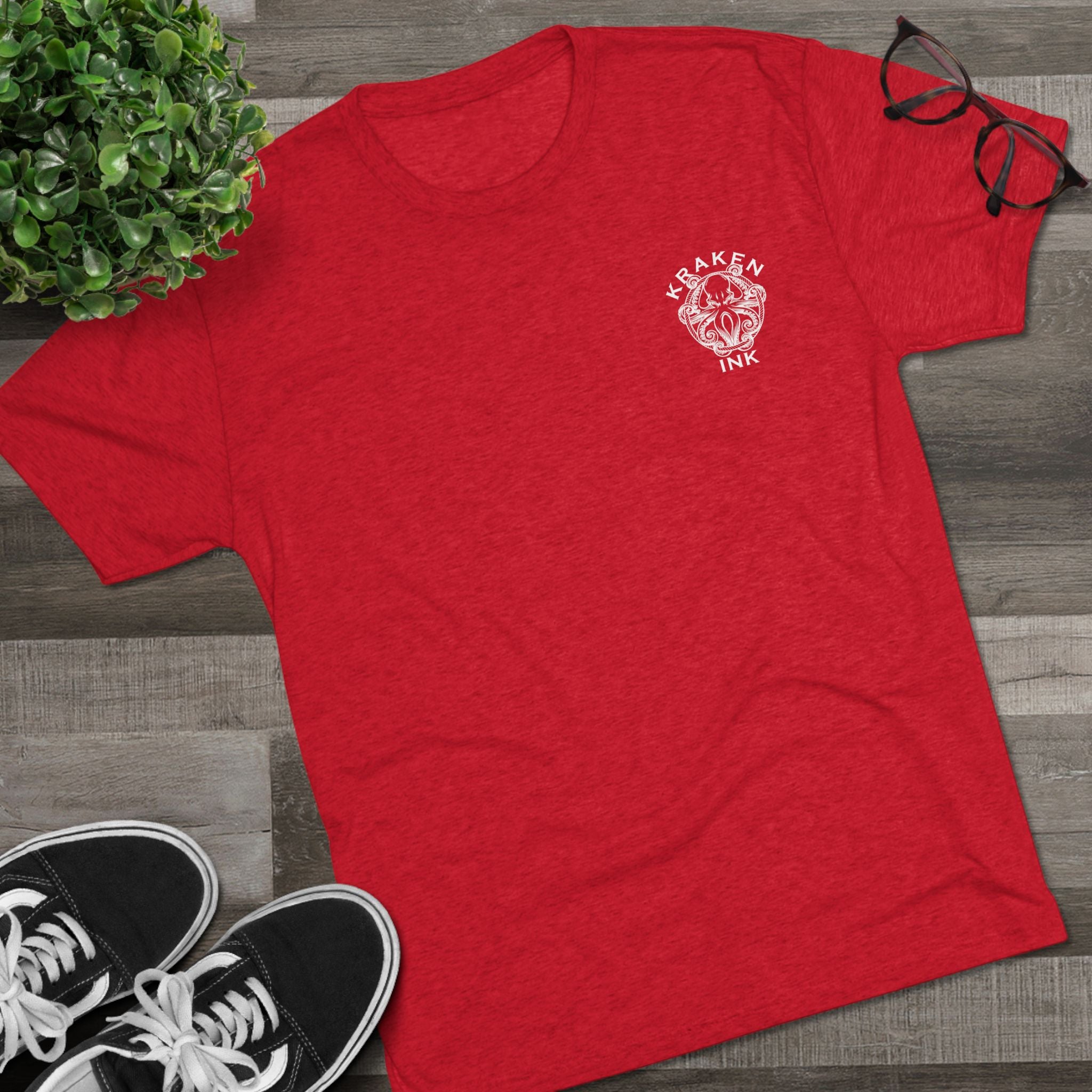 Kraken's Ink Skeleton Pirate Unisex T-Shirt