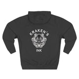 Kraken's Ink Three-Panel Fleece Hoodie