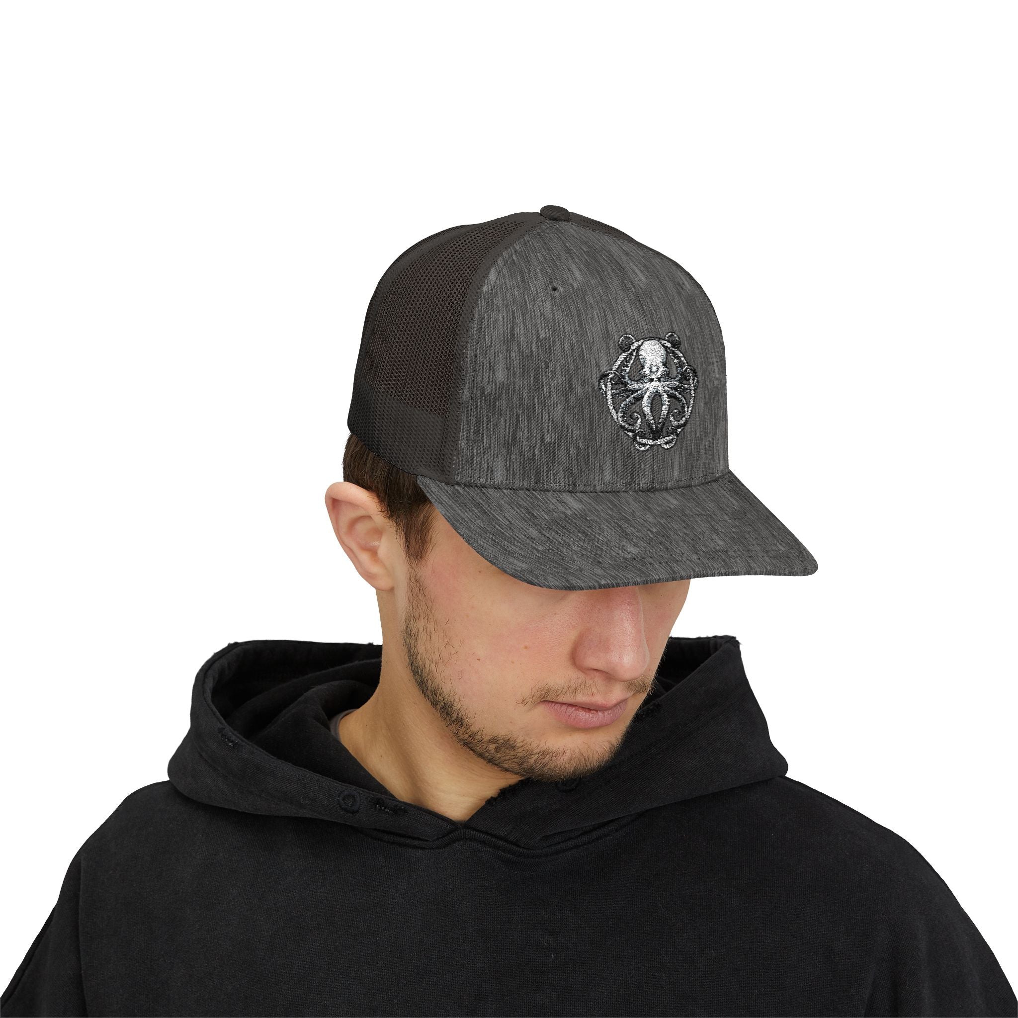 Kraken's Ink Snapback Trucker Cap