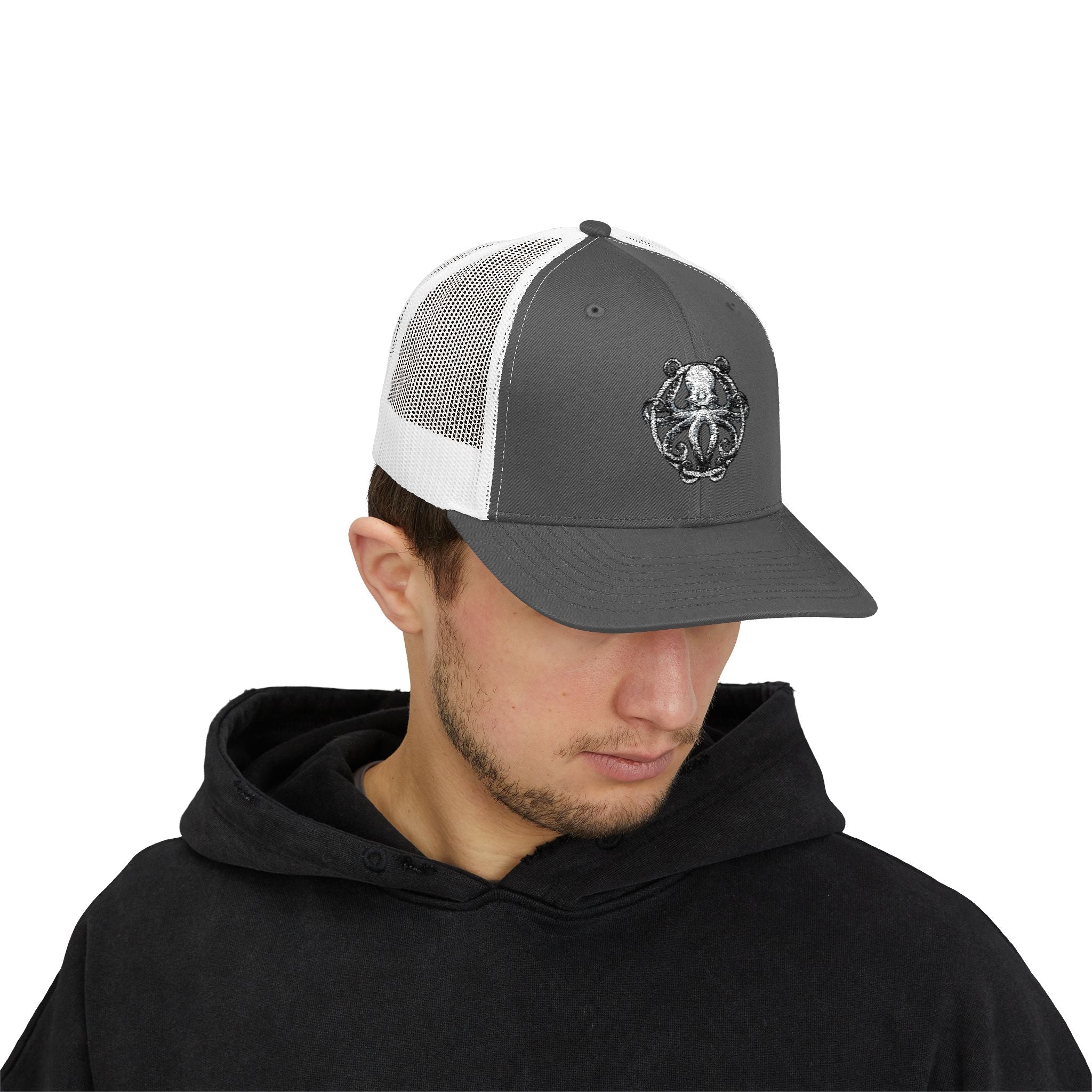 Kraken's Ink Snapback Trucker Cap