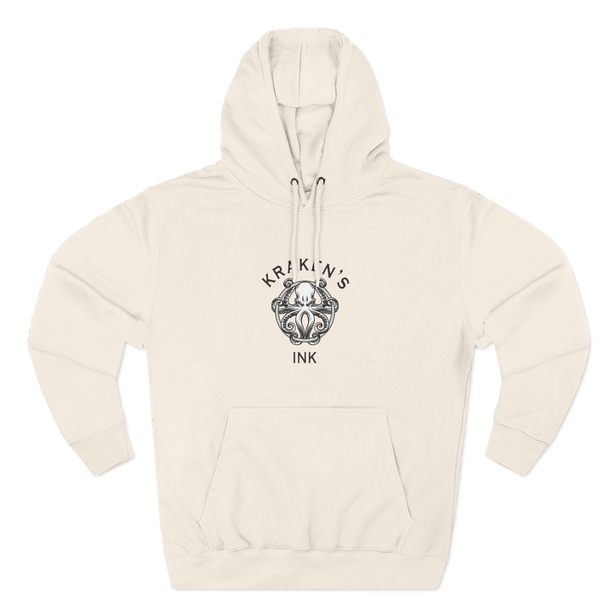 Kraken's Ink Three-Panel Fleece Hoodie