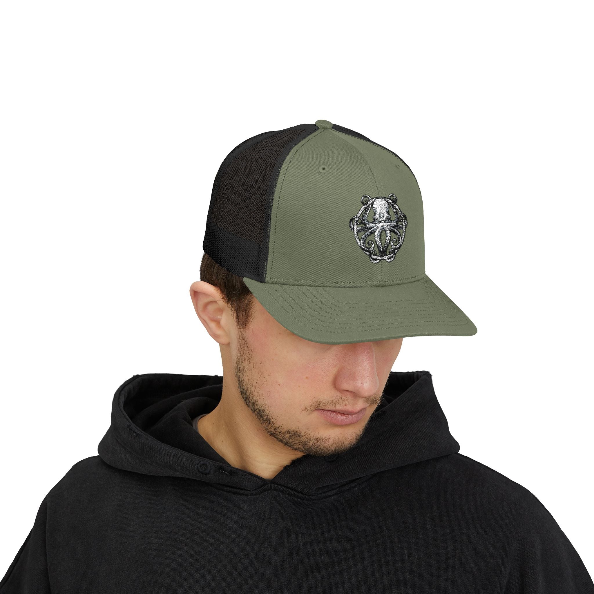 Kraken's Ink Snapback Trucker Cap