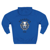 Kraken's Ink Three-Panel Fleece Hoodie