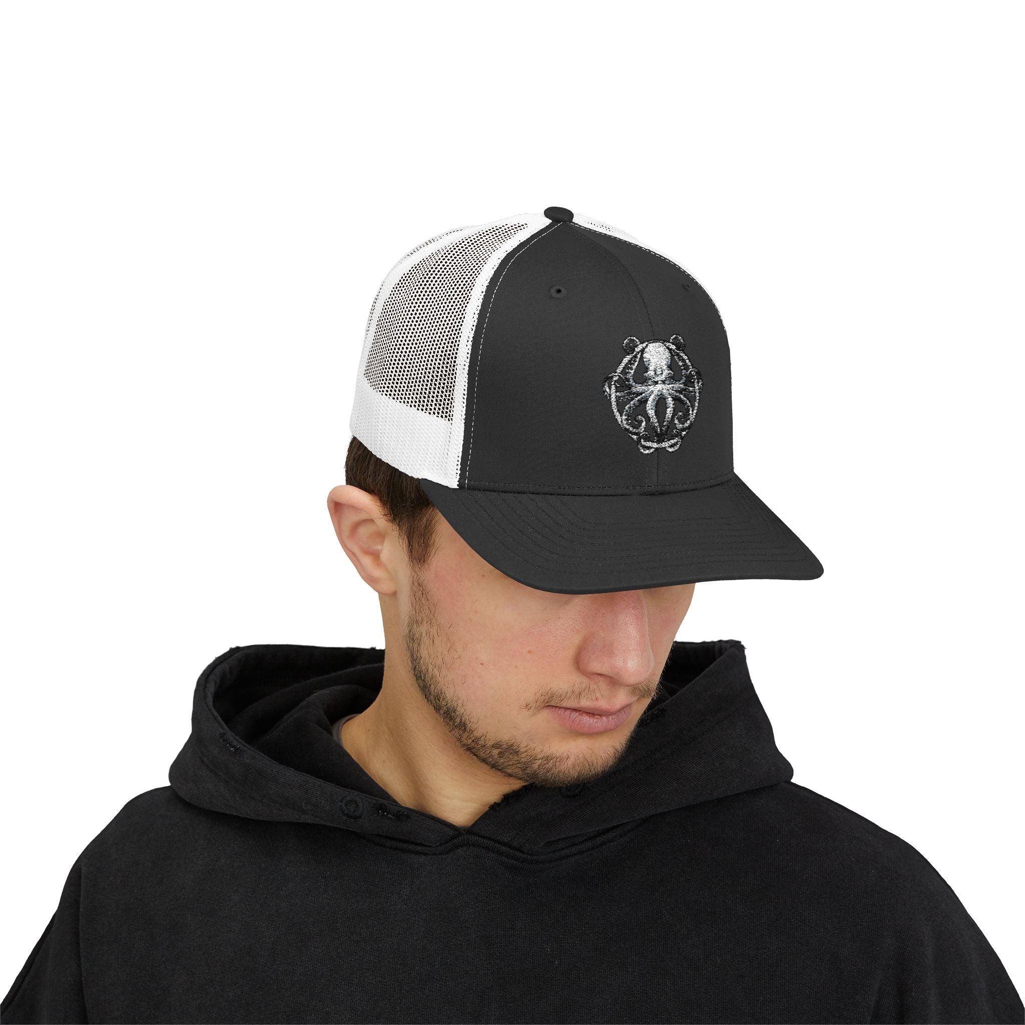 Kraken's Ink Snapback Trucker Cap