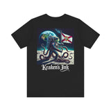 Kraken's Ink FL Takes the Moon Unisex T-Shirt