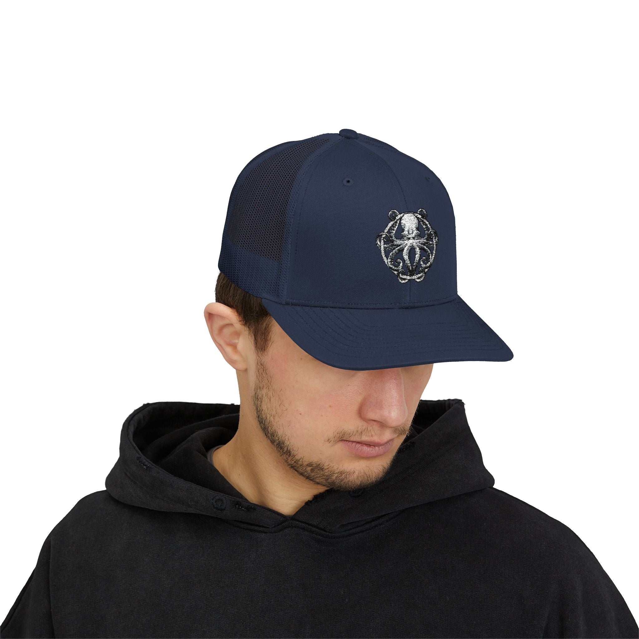 Kraken's Ink Snapback Trucker Cap