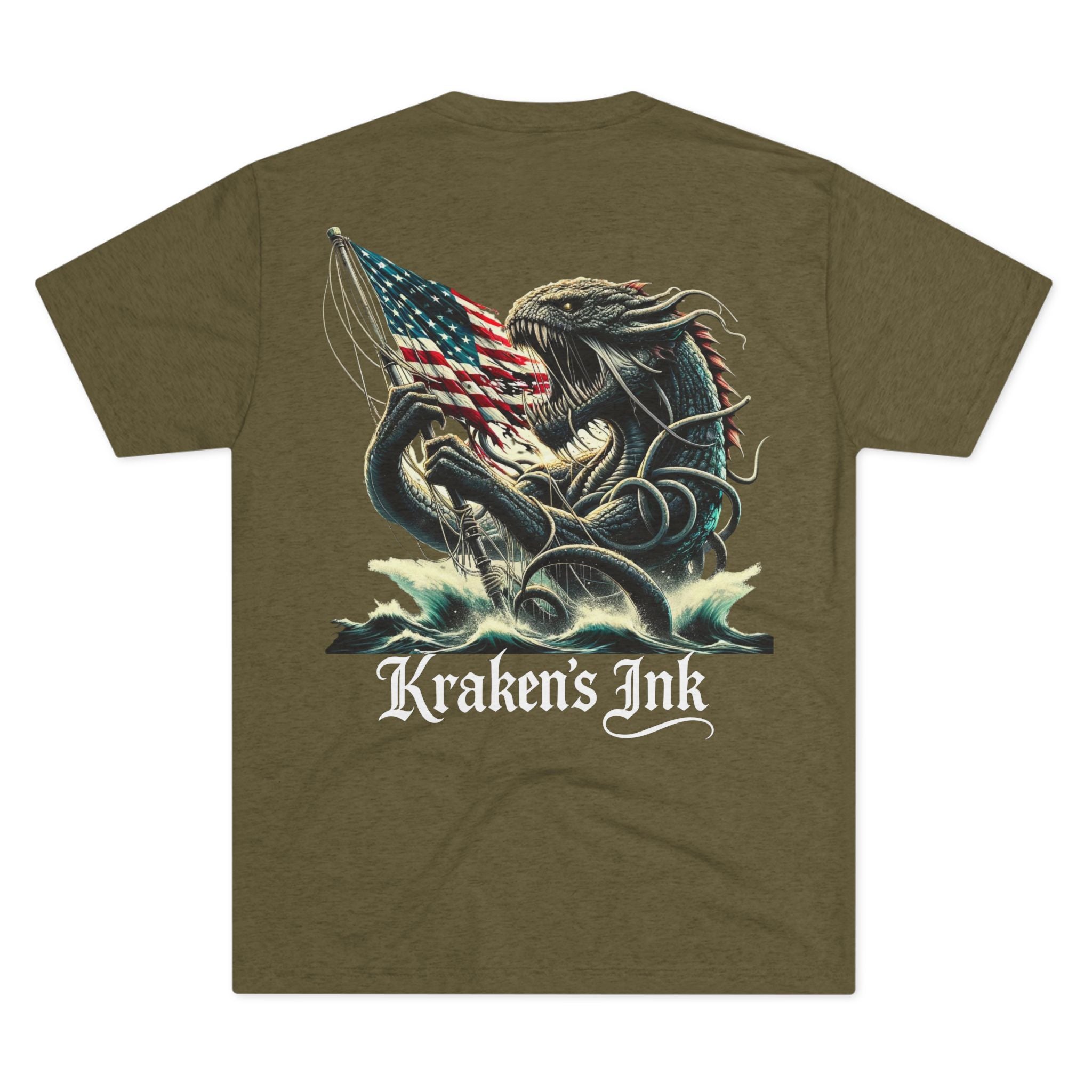 Kraken's Ink Patriot Unisex T-Shirt
