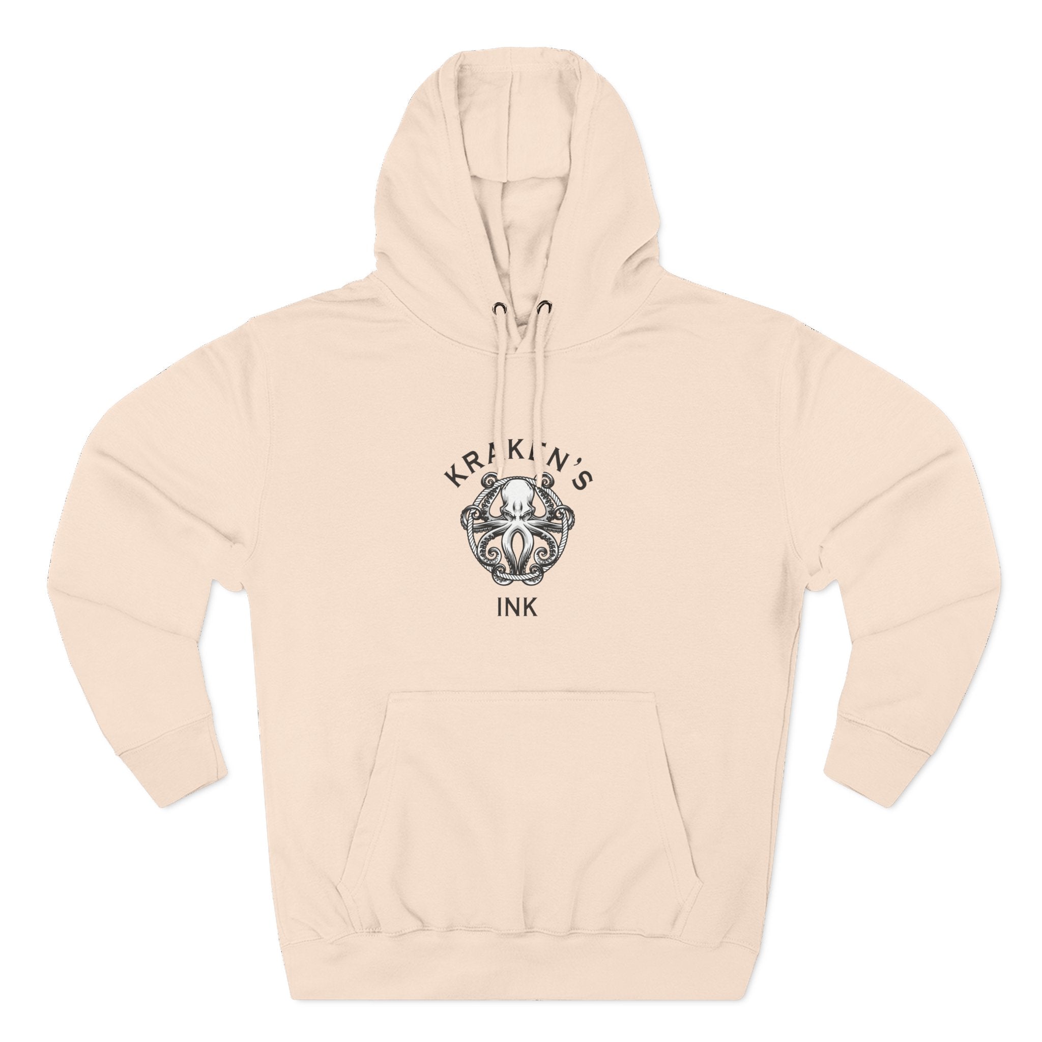 Kraken's Ink Three-Panel Fleece Hoodie