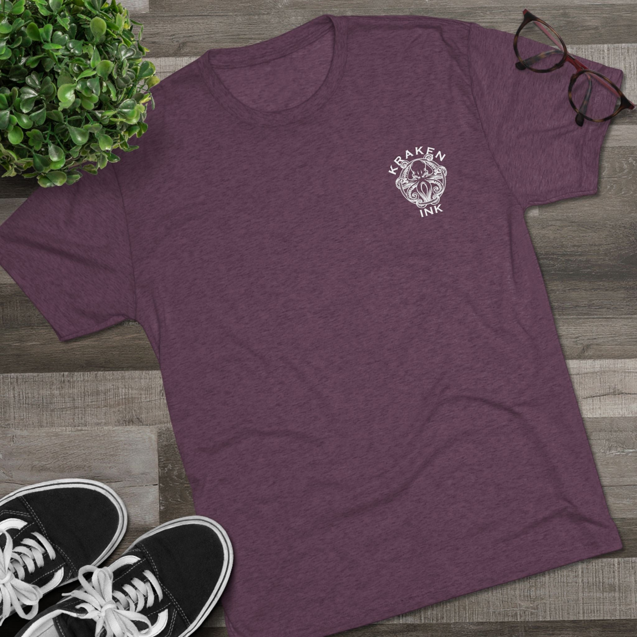 Kraken's Ink Skeleton Pirate Unisex T-Shirt