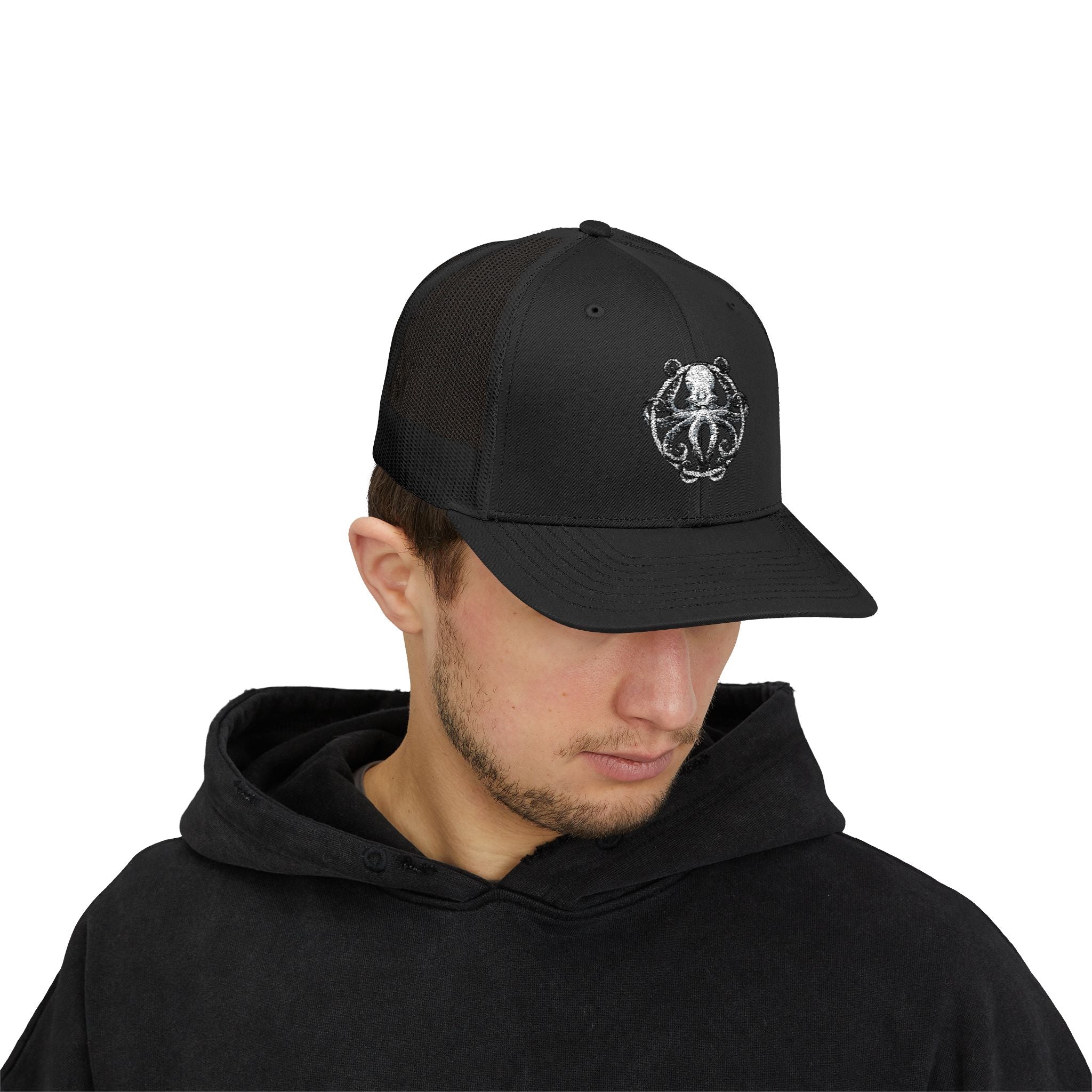 Kraken's Ink Snapback Trucker Cap