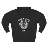 Kraken's Ink Three-Panel Fleece Hoodie