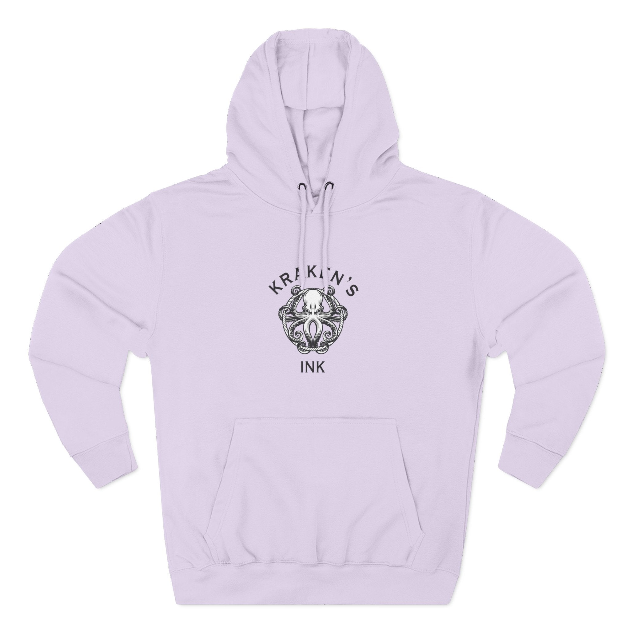 Kraken's Ink Three-Panel Fleece Hoodie
