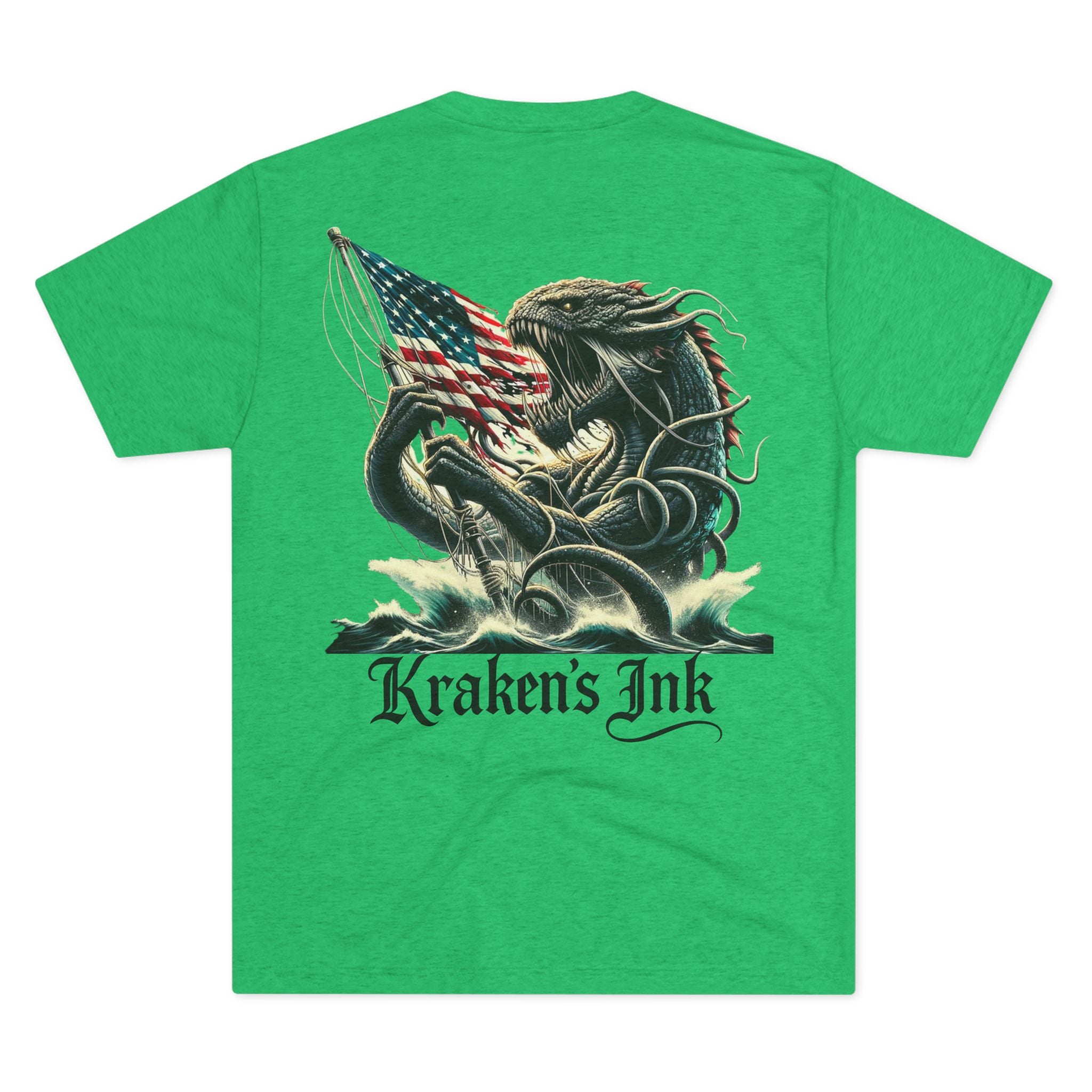 Kraken's Ink Patriot Unisex T-Shirt