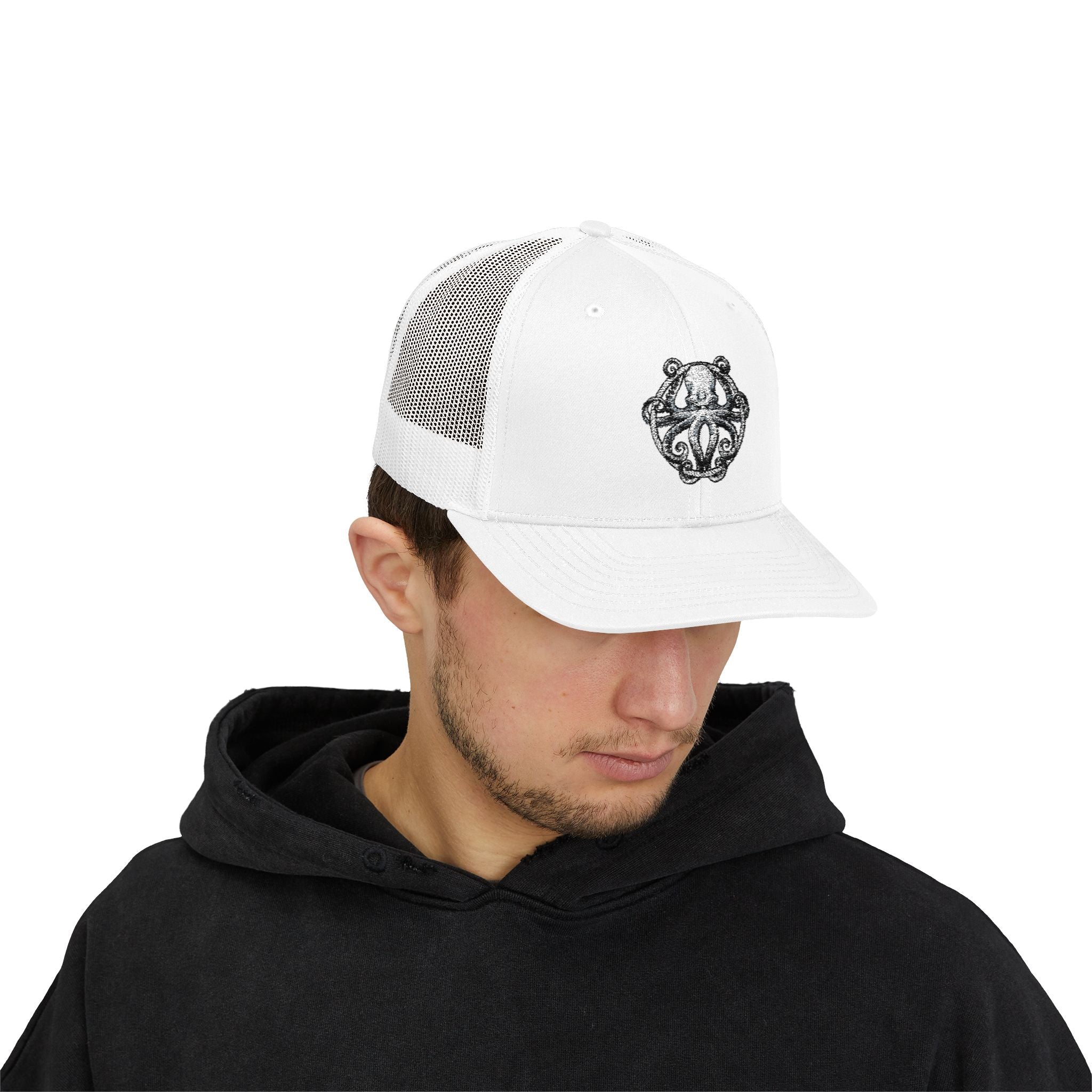 Kraken's Ink Snapback Trucker Cap
