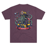 Kraken's Ink Firefighter Unisex Tri-Blend Crew Tee