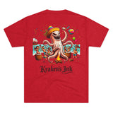 Kraken's Ink Fiesta Unisex Tri-Blend Crew Tee