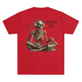 Kraken's Ink Beat Box Tri-Blend Crew Tee