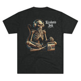 Kraken's Ink Beat Box Tri-Blend Crew Tee