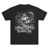Kraken's Ink Clipper Ship Attack Unisex T-Shirt