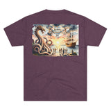 Kraken's Ink Odyssey Unisex Tri-Blend Crew Tee