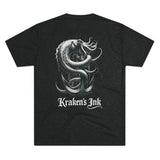Kraken's Ink Anchor Ride Unisex Tri-Blend Crew Tee