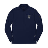 Kraken's Ink  Adidas Embroidered Quarter-Zip Pullover