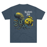 Kraken's Ink Spotted Yellowfish Unisex Tri-Blend Crew Tee