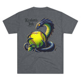 Kraken's Ink Softball Unisex Tri-Blend Crew Tee
