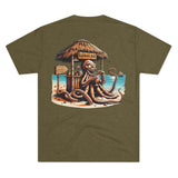 Kraken's Ink Tiki Bar Unisex Tri-Blend Crew Tee