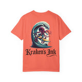 Kraken's Ink Surfing Unisex T-Shirt