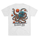 Kraken's Ink Hoops Tri-Blend Crew Tee