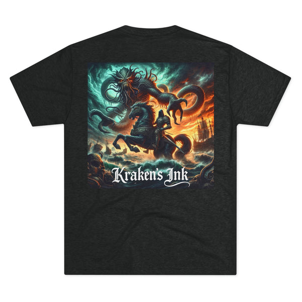 Kraken's Ink Apocolypse Unisex Tri-Blend Crew Tee