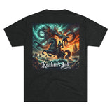 Kraken's Ink Apocolypse Unisex Tri-Blend Crew Tee