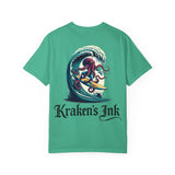 Kraken's Ink Surfing Unisex T-Shirt