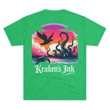Kraken's Ink Sunset Unisex T-Shirt