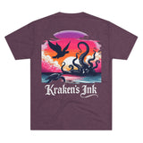 Kraken's Ink Sunset Unisex T-Shirt