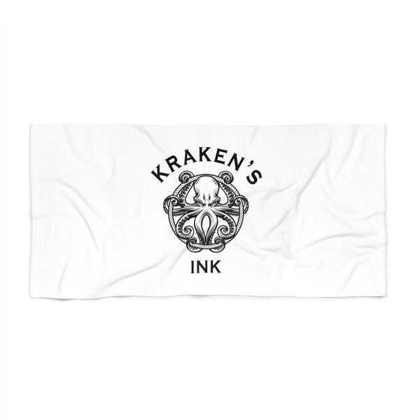 Kraken's Ink Beach Towel