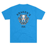 Kraken's Ink Unisex Tri-Blend Crew Tee