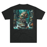 Kraken's Ink Steampunk Tri-Blend Crew Tee