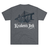 Kraken's Ink Skyway Unisex Tri-Blend Crew Tee